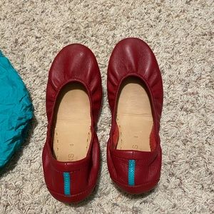 Red Tieks size 8